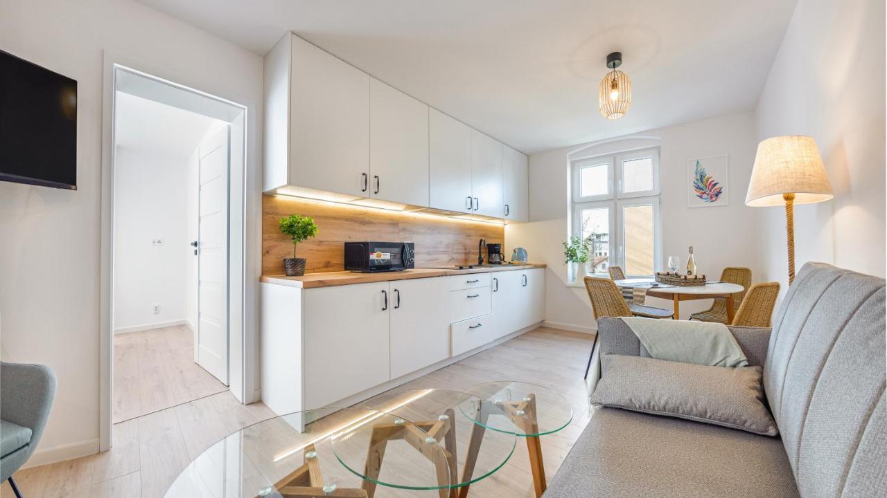 Apartamenty Sun & Snow Ustka Centrum - Centrum, Blisko Plazy Exteriör bild